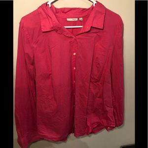 Halogen Pink Button Down